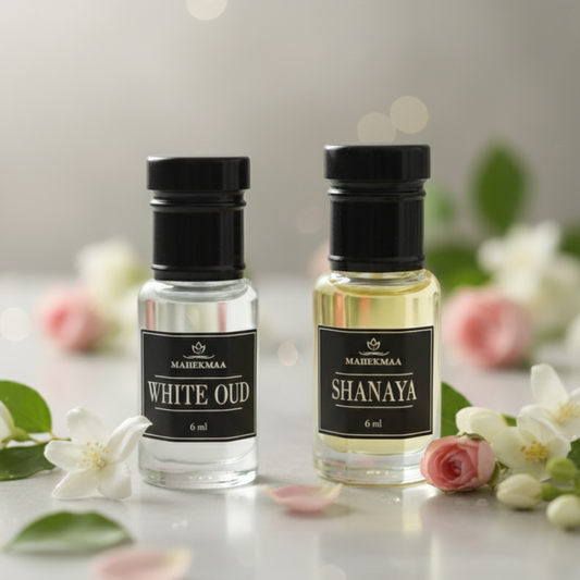 White Oud and Shanaya attar combo